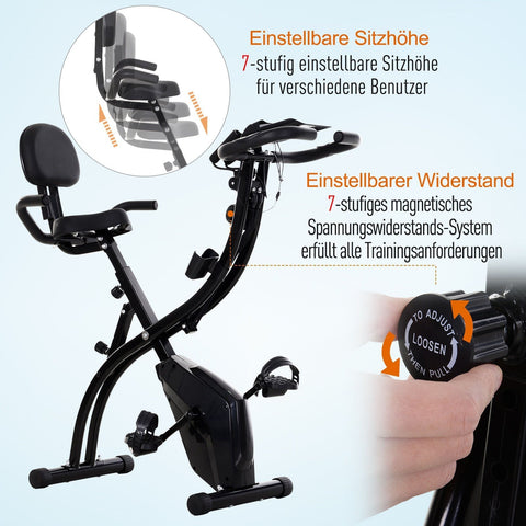 Rootz Heimtrainer 2-in-1 – Schwarz – Stahl, Bauchmuskeln – 42,12 cm x 20,47 cm x 43,3 cm