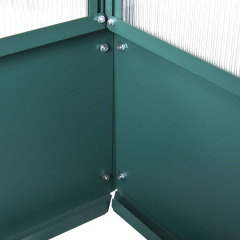Rootz Greenhouse For - Transparant, Groen - Pc, Aluminium - 98,42 cm x 74,8 cm x 86,22 cm