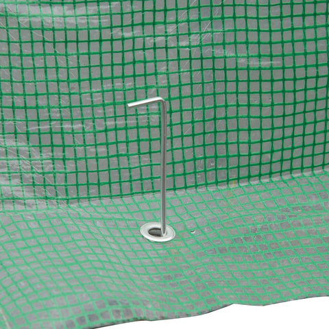 Rootz Gewächshausfolie – Grün – Stahl, PP – 94,48 cm x 70,86 cm x 94,48 cm