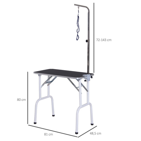 Rootz Changing Table - Black, White - Metal, Stainless Steel, Rubber - 31.88 cm x 18.89 cm x 31.49 cm