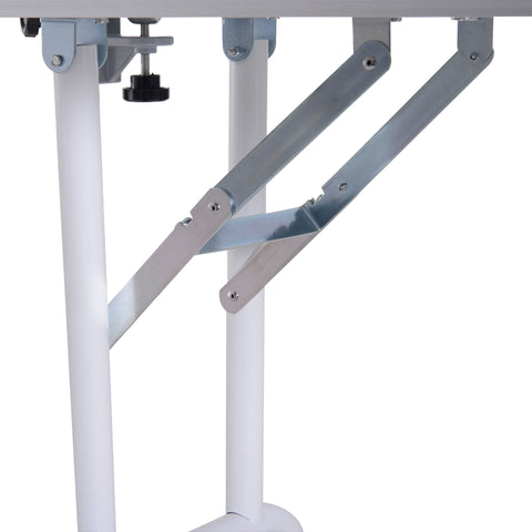 Rootz Changing Table - Black, White - Metal, Stainless Steel, Rubber - 31.88 cm x 18.89 cm x 31.49 cm