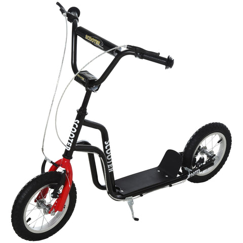 Rootz Scooter für Kinder – Schwarz – Stahl, Aluminium, Gummi – 47,24 cm x 22,83 cm x 31,49 cm