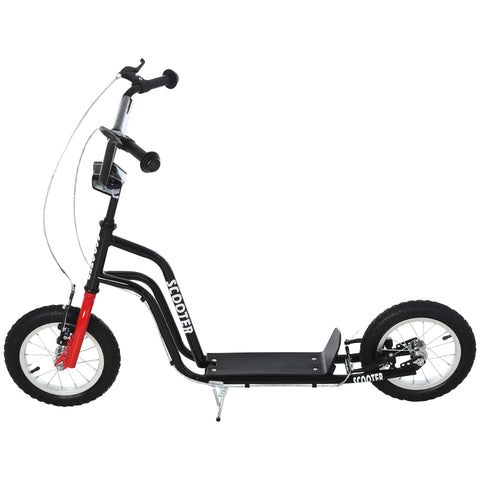 Rootz Scooter für Kinder – Schwarz – Stahl, Aluminium, Gummi – 47,24 cm x 22,83 cm x 31,49 cm