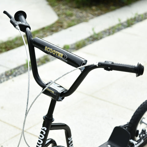 Rootz Scooter für Kinder – Schwarz – Stahl, Aluminium, Gummi – 47,24 cm x 22,83 cm x 31,49 cm