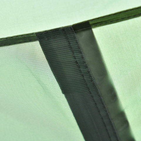 Rootz Camping Tent - Groen, Donkergroen, Grijs - Polyester, Glasvezel, Mesh - 103,74 cm x 86,61 cm x 48,42 cm