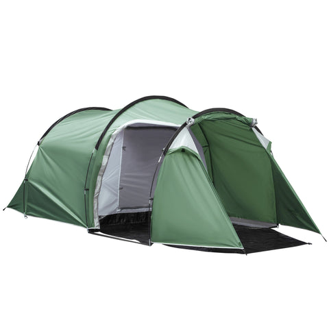 Rootz Campingzelt – Grün, Schwarz – Polyester, Pe, Fiberglas – 167,71 cm x 81,1 cm x 60,62 cm