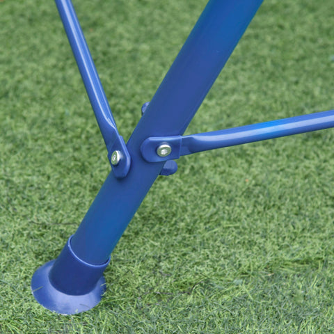 Rootz Kinderschaukelspielplatz – Blau – Metall, Polyester – 43,3 cm x 27,55 cm x 43,3 cm