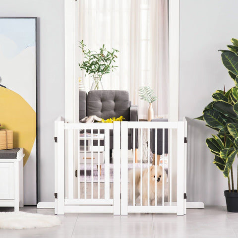 Rootz Dog Protector for Animals - White - Pine Wood - 80.32 cm x 14.17 cm x 29.53 cm