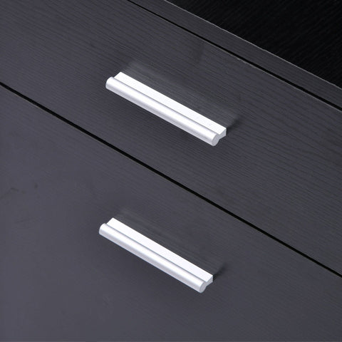 Rootz Desk Computer Table - Black - Manufactured Wood, Metal - 53.93 cm x 21.65 cm x 36.22 cm