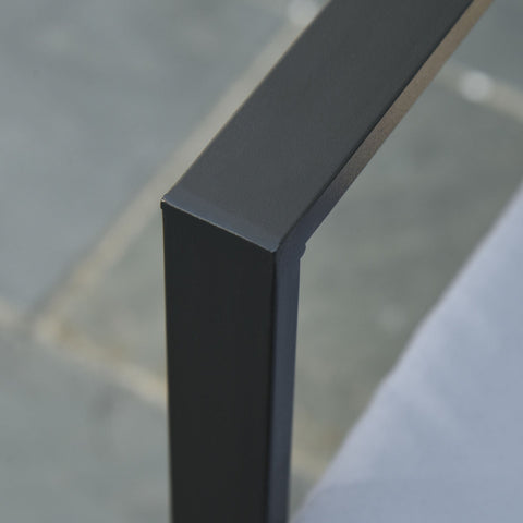 Rootz 5-piece Garden Set with Cushions - Gray - Pp, Metal, Polyester - 24.8 cm x cm x 29.92 cm