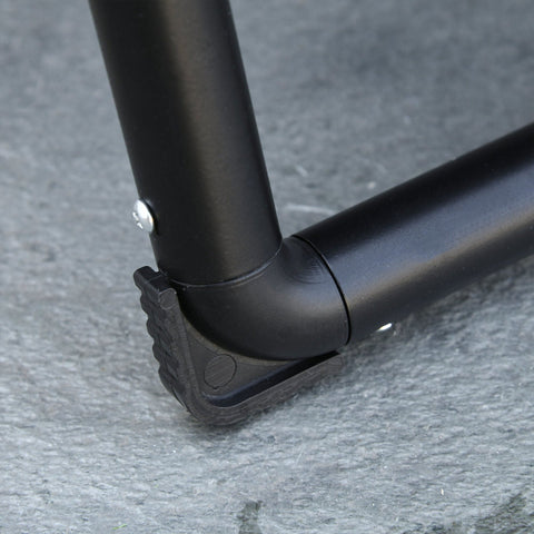 Rootz Lounger 5-way adjustable - Dark gray - Aluminium, Texteline - 64.56 cm x 25.98 cm x 33.26 cm