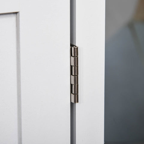 Rootz Litter Box Wooden - White - Manufactured Wood - 21.25 cm x 18.89 cm x 25.19 cm