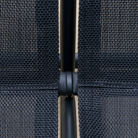 Rootz 4 Piece Garden Set Lounger - Grey, Black - Metal, Polyester, Foam - cm x 55.11 cm x 29.13 cm