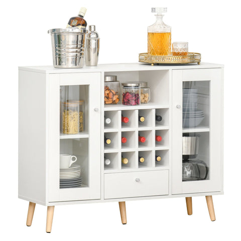 Rootz Küchenschrank – Weiß – Spanplatte, Hartholz – 39,37 cm x 31,49 cm