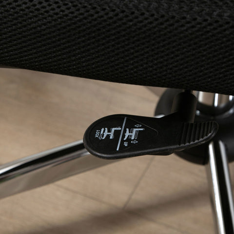 Rootz Office Chair - Black - Foam, Nylon, Steel - cm x 25.78 cm x 46.06 cm