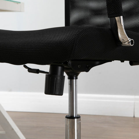 Rootz Office Chair - Black - Foam, Nylon, Steel - cm x 25.78 cm x 46.06 cm