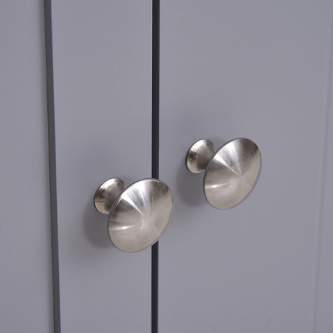 Rootz Vanity Unit - White, Gray - Manufactured Wood - 23.62 cm x 11.81 cm x 23.62 cm