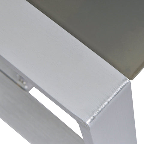 Rootz 4 pcs. Garden furniture - Gray - Aluminium, Polyester, Foam - cm x 72.44 cm x 32.28 cm