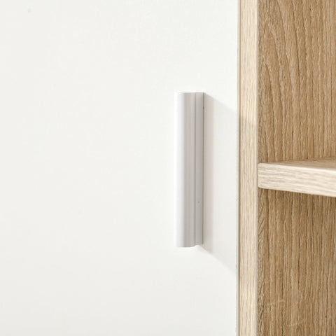 Rootz Bureau - Wit, Bruin - Spaanplaat - 47.24 cm x 60 cm x 62.99 cm