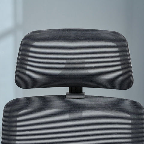 Rootz Office Chair with Headrest - Black - Foam, Nylon, Metal - 25.98 cm x 26.77 cm x 49.61 cm