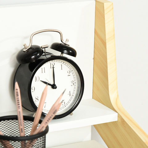 Rootz Computertisch – Braun, Weiß – Holzwerkstoff – 38,58 cm x 22,24 cm x 39,56 cm