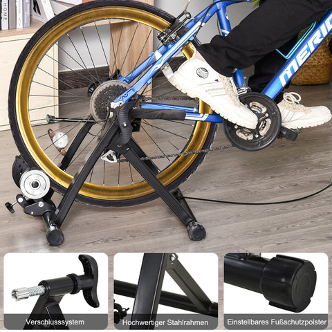 Rootz Bicycle Trainer - Black - Metal, Pp - 26.77 cm x 24.6 cm x 19.29 cm