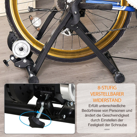 Rootz Bicycle Trainer - Black - Metal, Pp - 26.77 cm x 24.6 cm x 19.29 cm