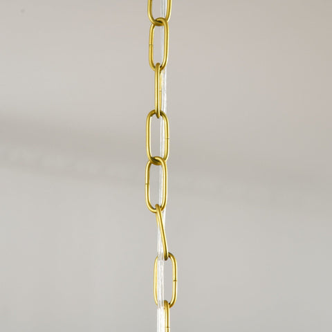 Rootz 4-Flame Hanging Lamp - Gold - Metal - cm x cm x 47.24 cm