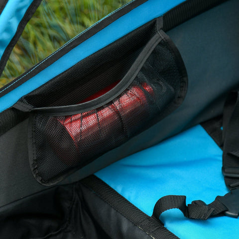 Rootz 3 in 1 Children's Trailer - Blue - Aluminium, - 41.73 cm x 34.64 cm x 40.15 cm