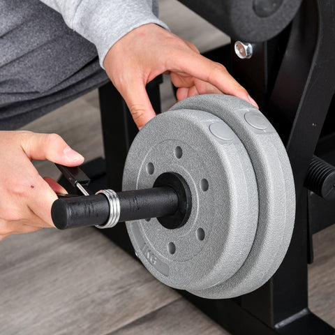 Rootz A.I.'s Multi Training Bench - Black - Steel, Pu - 82.67 cm x 43.3 cm x 40.55 cm