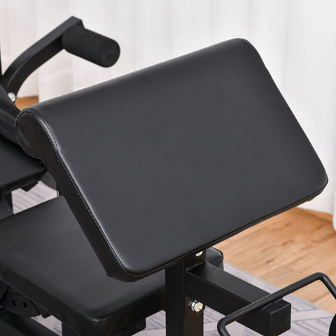 Rootz A.I.'s Multi Training Bench - Black - Steel, Pu - 82.67 cm x 43.3 cm x 40.55 cm