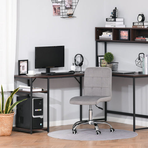 Rootz Salonkruk - Grijs - Polyester, Staal, Schuim - 21,25 cm x 20,47 cm x 37 cm