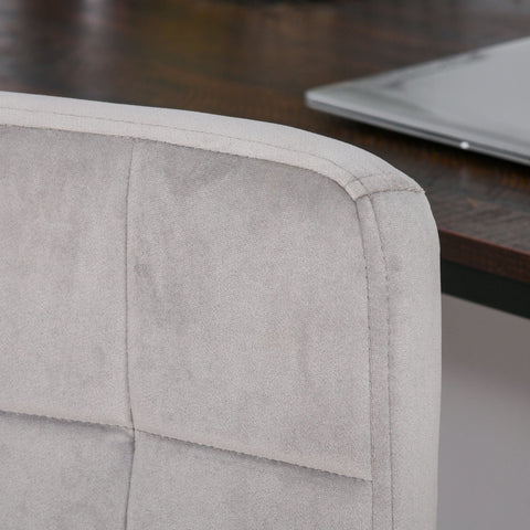 Rootz Salonkruk - Grijs - Polyester, Staal, Schuim - 21,25 cm x 20,47 cm x 37 cm