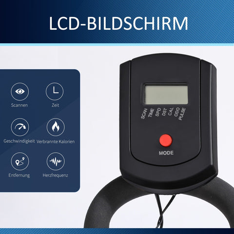 Rootz Bike Trainer Exercise - Red, Black - Metal, Abs - 40.94cm x 20.47cm x 44.88cm