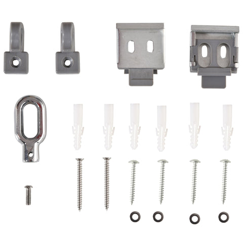 Rootz Roller Blind With Hand Crank - White - Aluminium, Polyester - 39.37 cm x cm x 55.11 cm