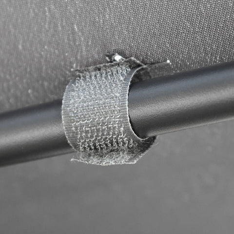 Rootz Swing 3-Sitzer – Grau – Stahl, Polyester, Schaumstoff – 80,7 cm x 46,45 cm x 66,92 cm