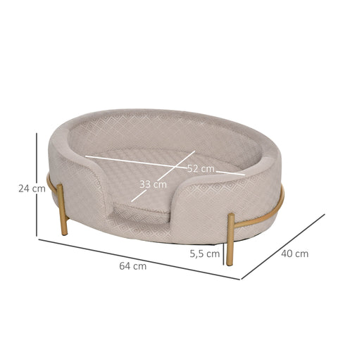 Rootz Tiersofa – Grau – Samt, Schaumstoff, Metall – 25,19 cm x 15,74 cm x 9,44 cm