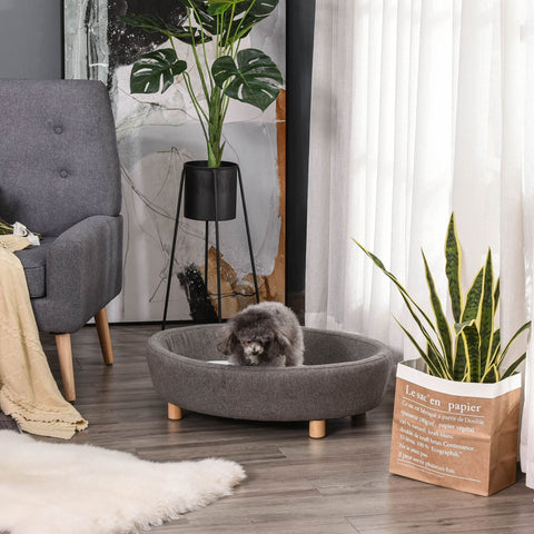 Rootz Tiersofa – Grau – Stoff, Schaumstoff, Birke – 31,88 cm x 24,01 cm x 9,44 cm