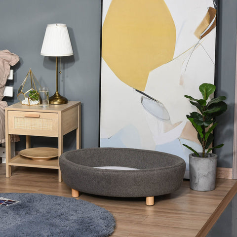 Rootz Tiersofa – Grau – Stoff, Schaumstoff, Birke – 31,88 cm x 24,01 cm x 9,44 cm