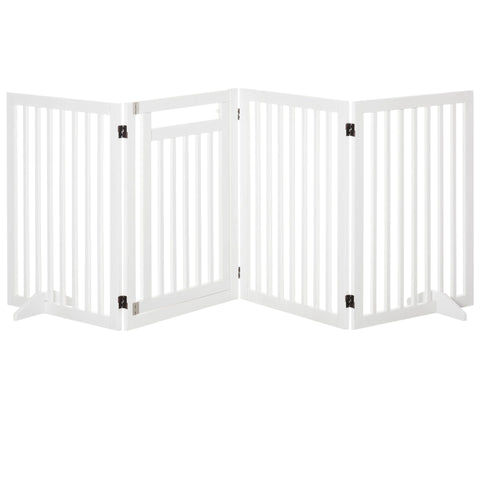 Rootz Animals Foldable Safety Guard Support - White - Engineered Wood - 94.48cm x 0.7cm x 31.88cm