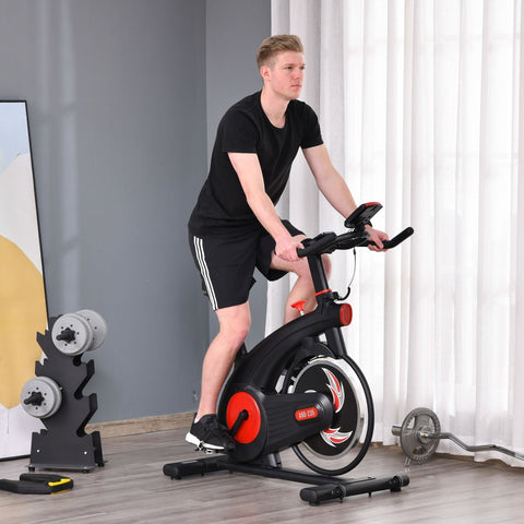 Rootz Bike Trainer - Black, Red - Steel, Abs - 42.12 cm x 20.47 cm x 40.94 cm