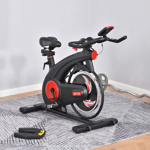 Rootz Bike Trainer - Black, Red - Steel, Abs - 42.12 cm x 20.47 cm x 40.94 cm