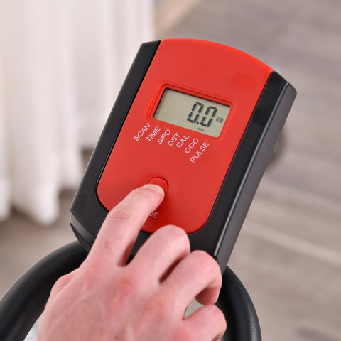 Rootz Bike Trainer - Black, Red - Steel, Abs - 42.12 cm x 20.47 cm x 40.94 cm