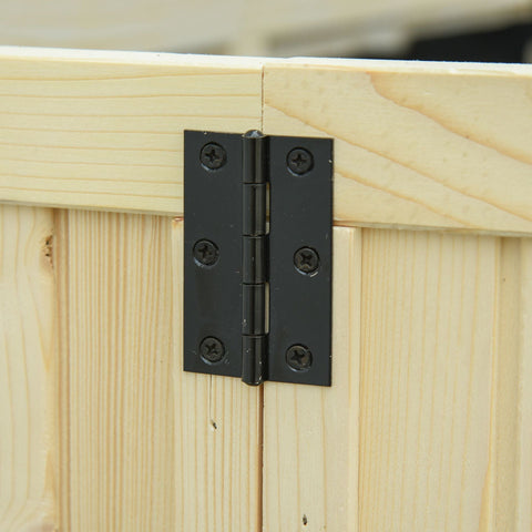 Rootz plantenbak, moestuin verhoogd bed tuin - natuurlijk - sparrenhout - 45,27 cm x 22,04 cm x 29,92 cm