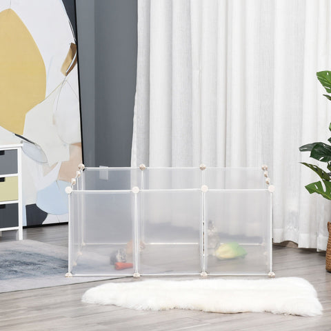 Rootz DIY Dierenbox - Wit - Metaal, Pp, Hars - 41,33 cm x 41,33 cm x 17,71 cm