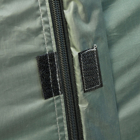 Rootz Camping Tent 4-5 People Separated Room Waterproof - Green - Polyster, Fiberglass, Steel - 188.97 cm x 86.61 cm x 74.8 cm