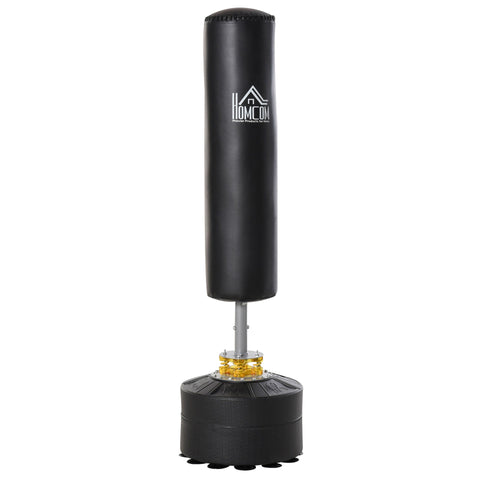Rootz Punching Bag Base Freestanding - Black - Steel, Pu, Hdpe - cm x cm x 66,92 cm