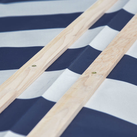 Rootz Sand Pit With Removable Roof - Natural, Blue, White - Cedar Wood, Polyester Fabric - 41.73cm x 41.73cm x 47.64cm