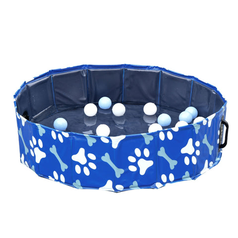 Rootz Hundebadewanne – Blau – PVC, Verbundplatte – 12,99 cm x 12,6 cm x 3,15 cm