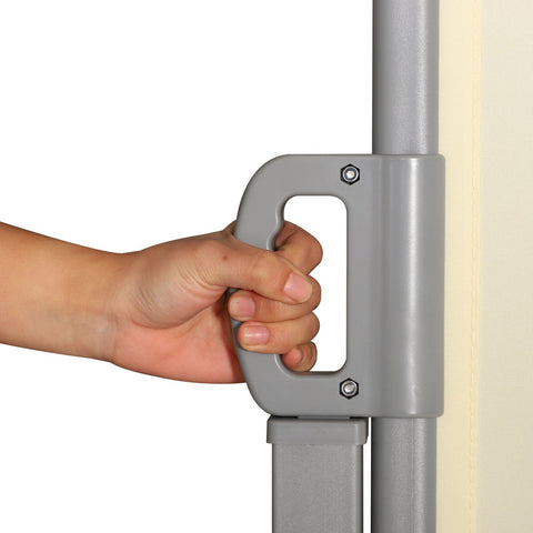 Rootz Protection Side Roller Blind - Beige - Polyester, Metal - 118.11 cm x cm x 70.86 cm